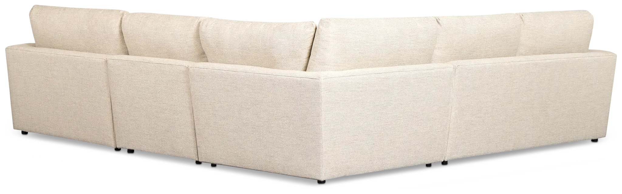 Maxwell Light Gray Fabric Medium Right Chaise Sectional Maxwell Light Gray Fabric Medium Right Chaise Sectional