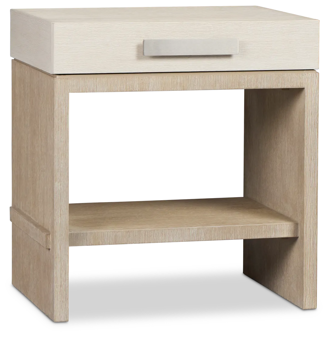 Miramar Light Tone 1-drawer Nightstand