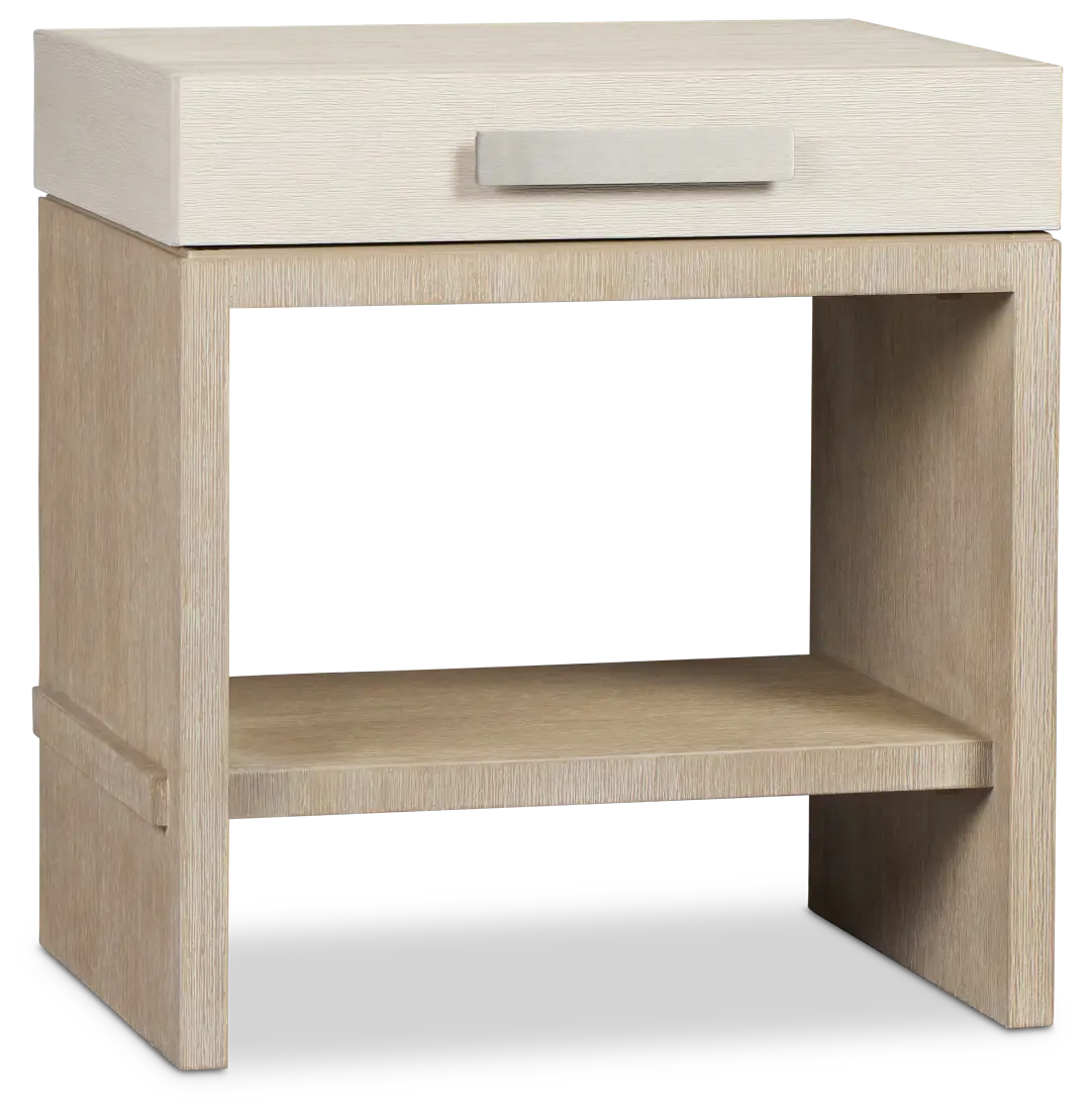 Miramar Light Tone 1-drawer Nightstand Miramar Light Tone 1-drawer Nightstand