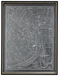 Nola Black Framed Wall Art