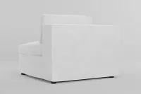 Destin Peyton White Fabric Corner Chair