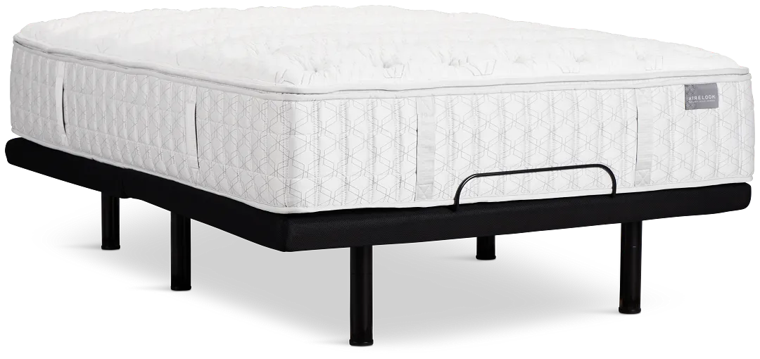 Aireloom Timeless Odyssey Luxetop M1 Plush Elite Adjustable Mattress Set