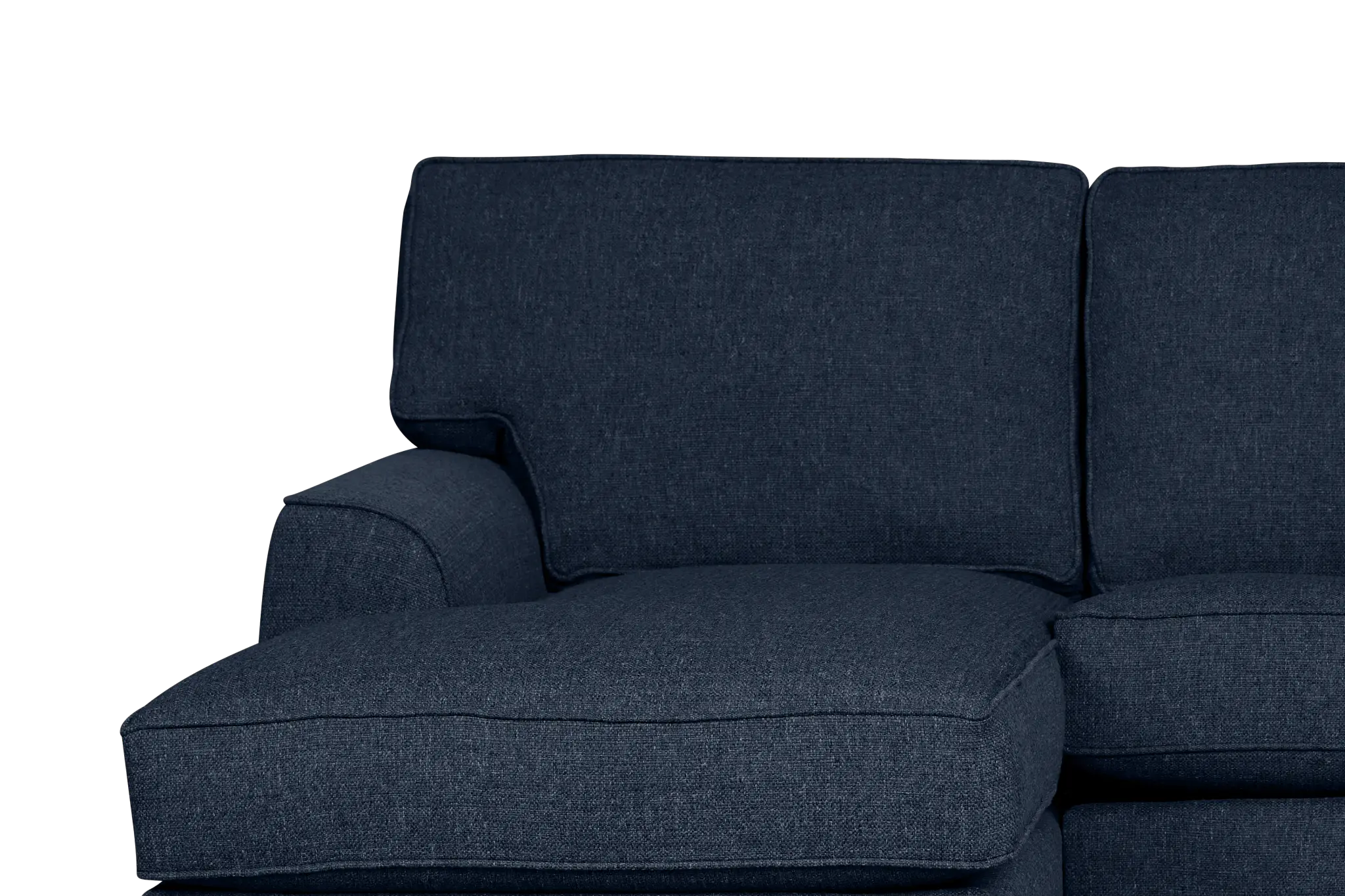 Sinclair Dark Blue Fabric Left Chaise Cooling Memory Foam Sleeper Sectional Sinclair Dark Blue Fabric Left Chaise Cooling Memory Foam Sleeper Sectional