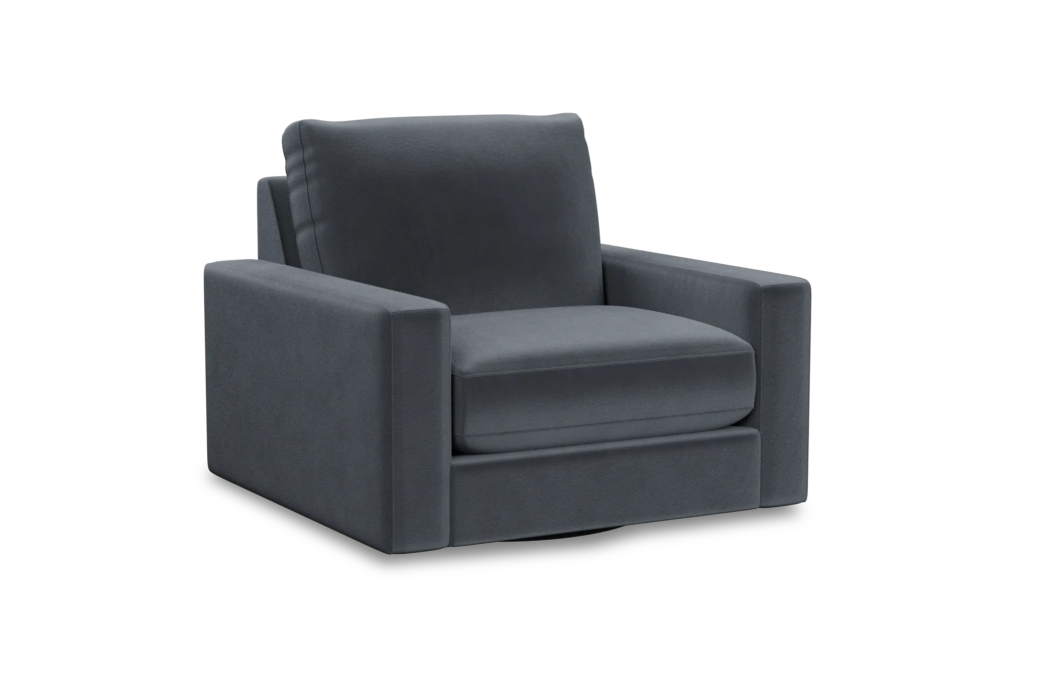 Edgewater Joya Gray Swivel Chair