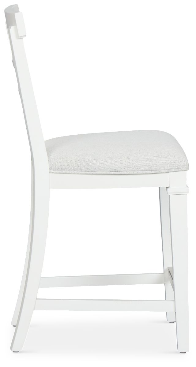 Cape Cod Ivory 24" Upholstered Barstool