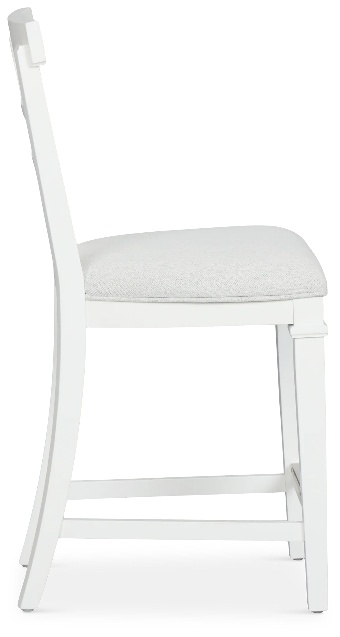 Cape Cod Ivory 24" Upholstered Barstool