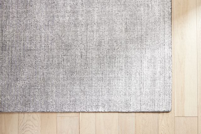 Divine Dark Gray Viscose Bl 5x8 Area Rug