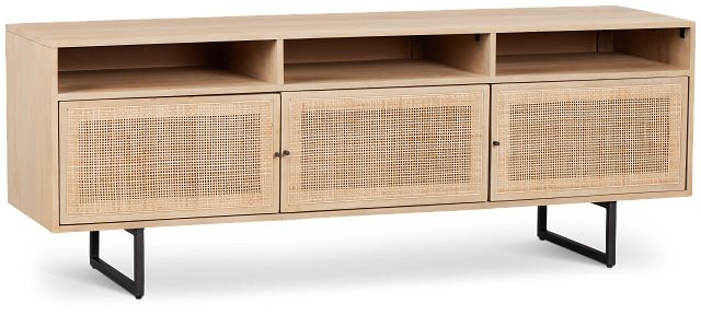 Malibu Light Tone Media Console