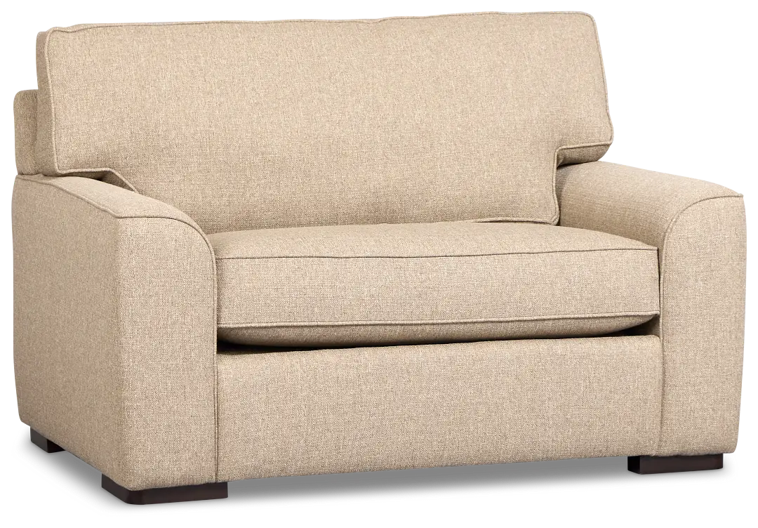 Sinclair Brown Fabric Cooling Memory Foam Sleeper Sinclair Brown Fabric Cooling Memory Foam Sleeper