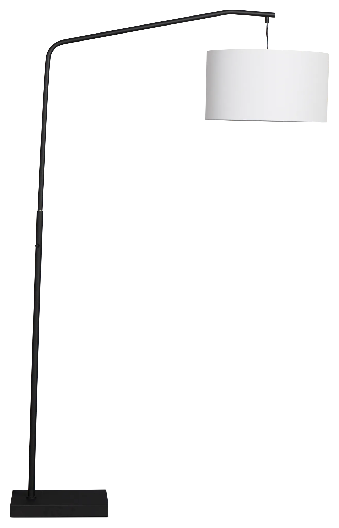 Nehir Black Metal Floor Lamp