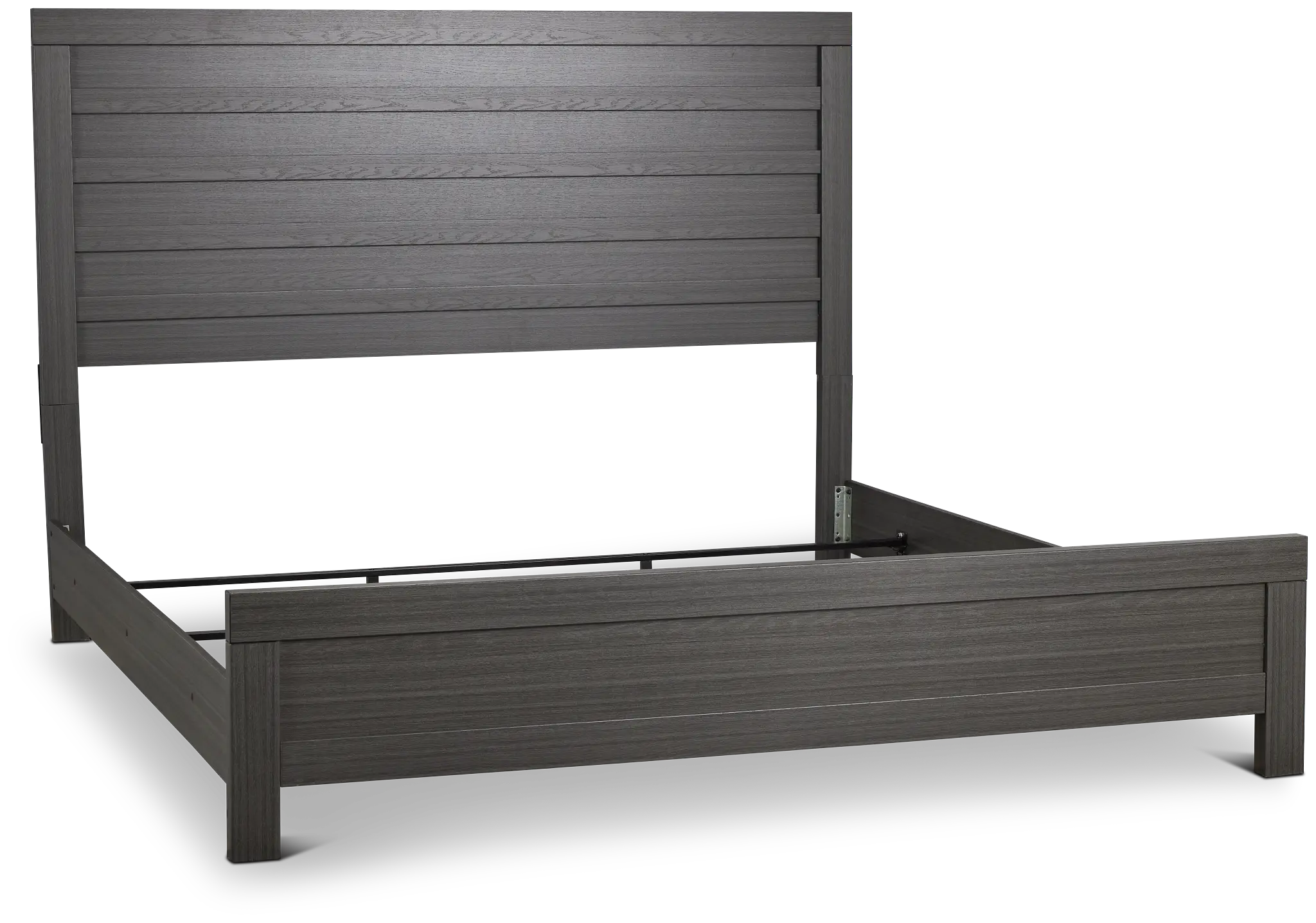 Everett Gray Panel Bed Everett Gray Panel Bed