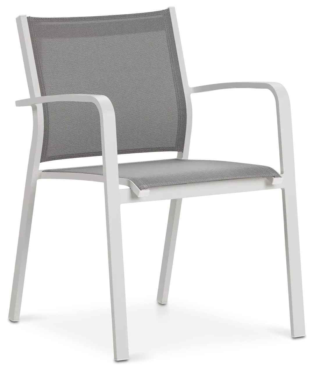 Lisbon Gray Sling Chair Lisbon Gray Sling Chair