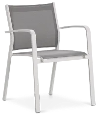 Lisbon Gray Sling Chair