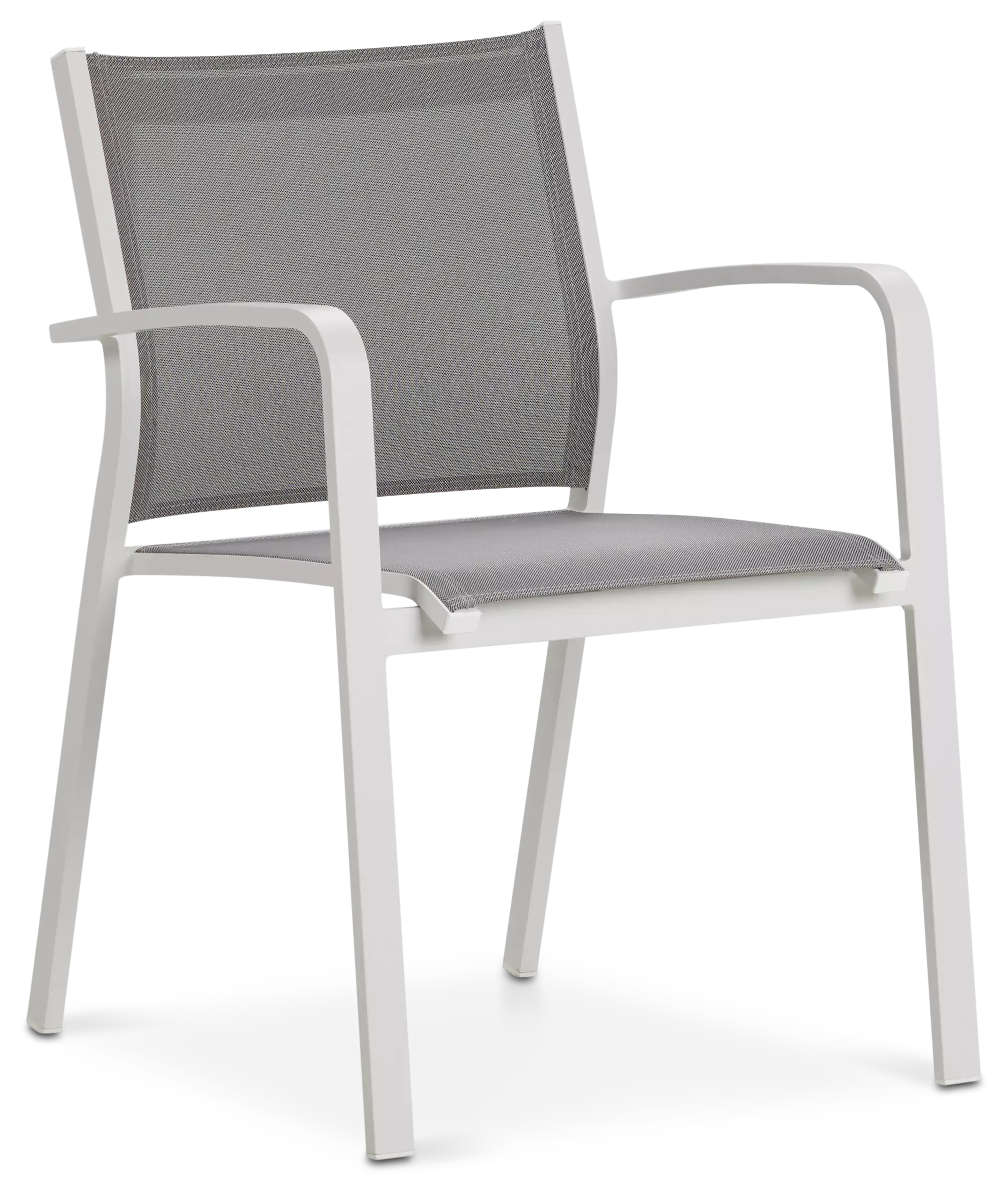 Lisbon Gray Sling Chair Lisbon Gray Sling Chair