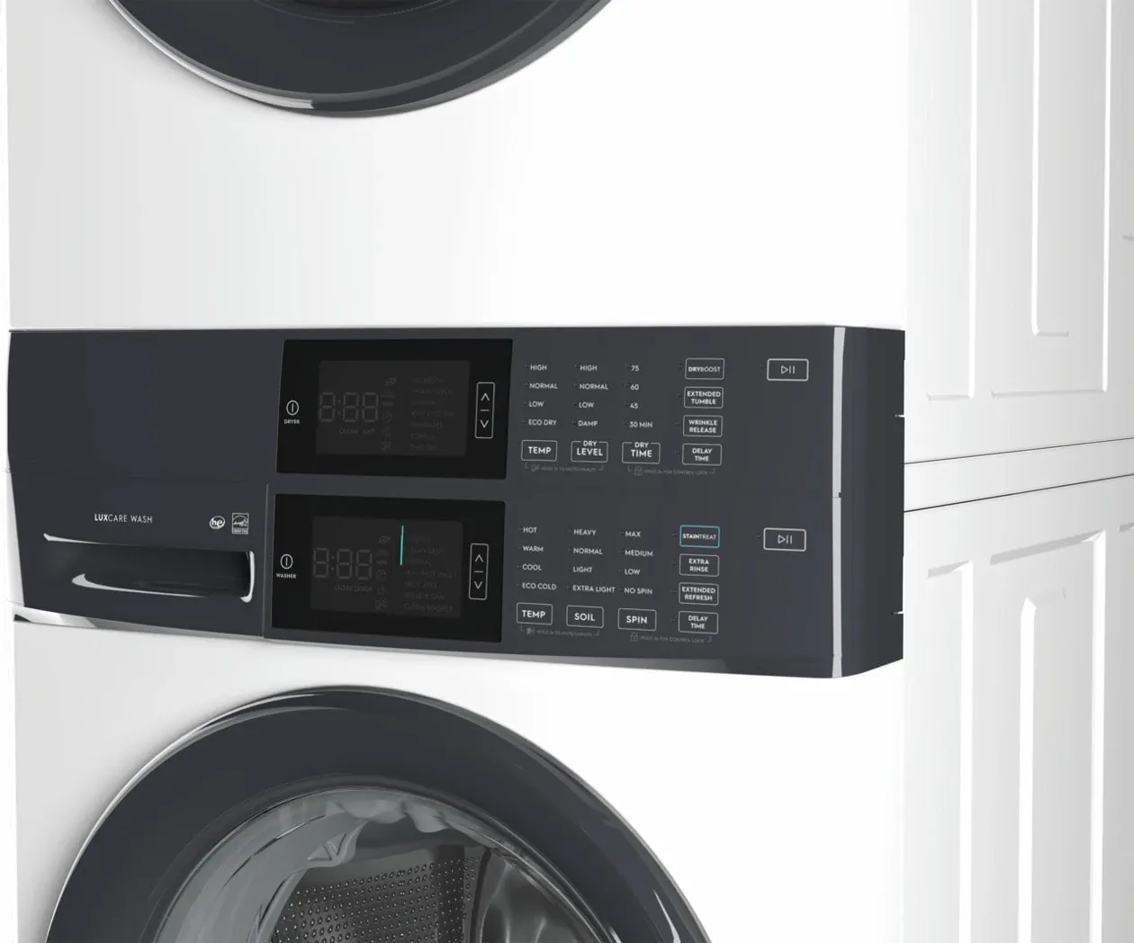 Electrolux 7300 Series White Gas Laundry Center
