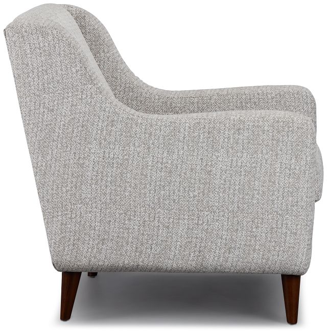Zeta Pewter Accent Chair