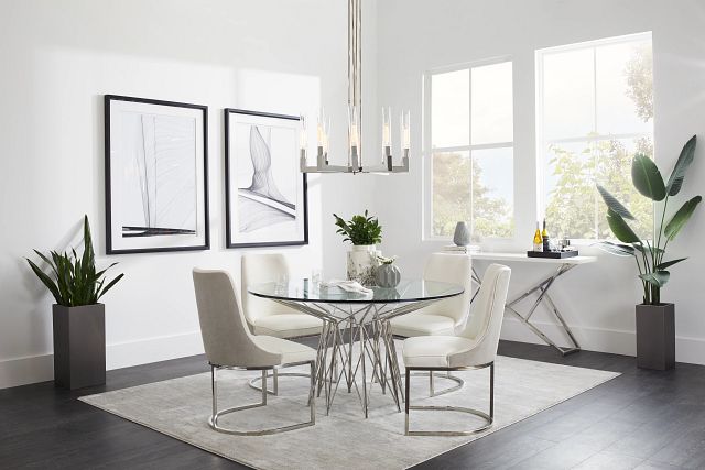 city furniture round glass dining table