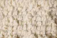 Kirby Ivory 22" Square Accent Pillow