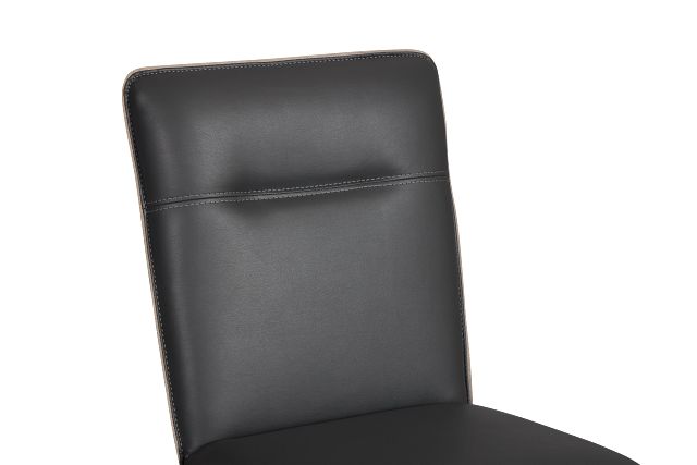 Demi Dark Gray Upholstered Side Chair