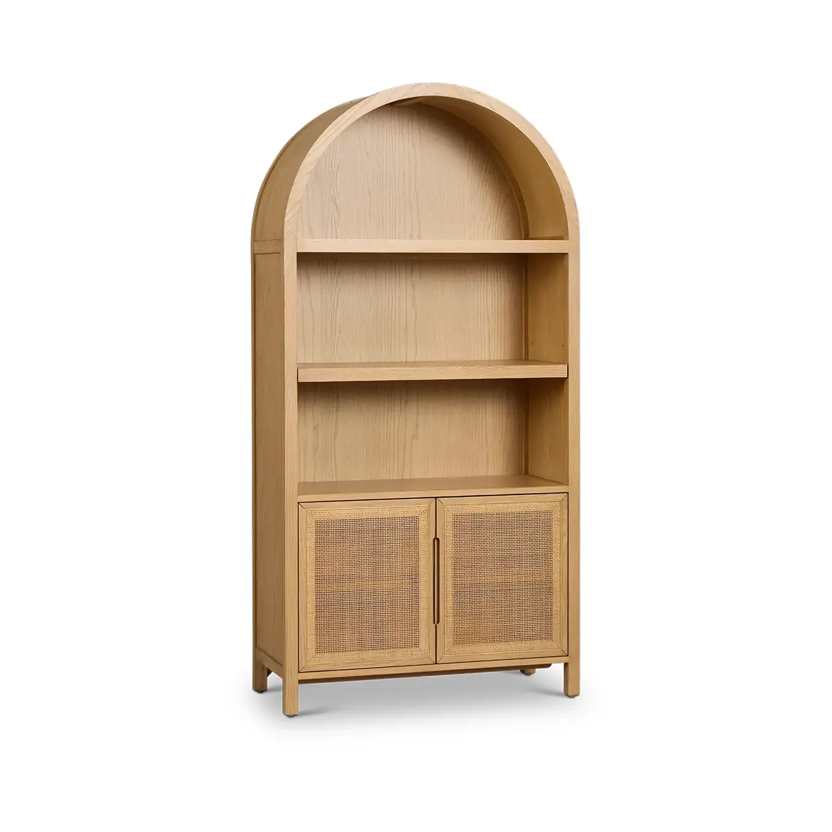 Pacific Light Tone Arched Bookcase