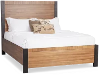 Jackson Two-tone Panel Bed