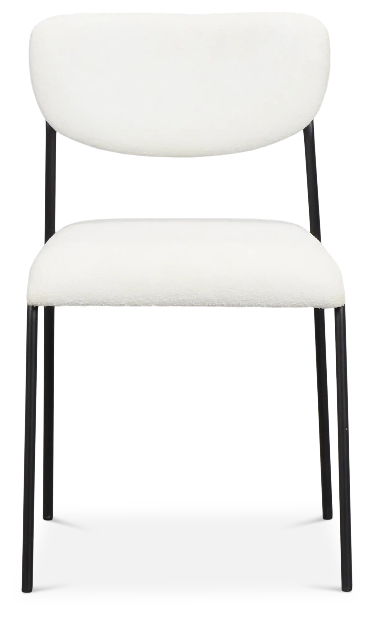 Lynden White Metal Upholstered Side Chair Lynden White Metal Upholstered Side Chair