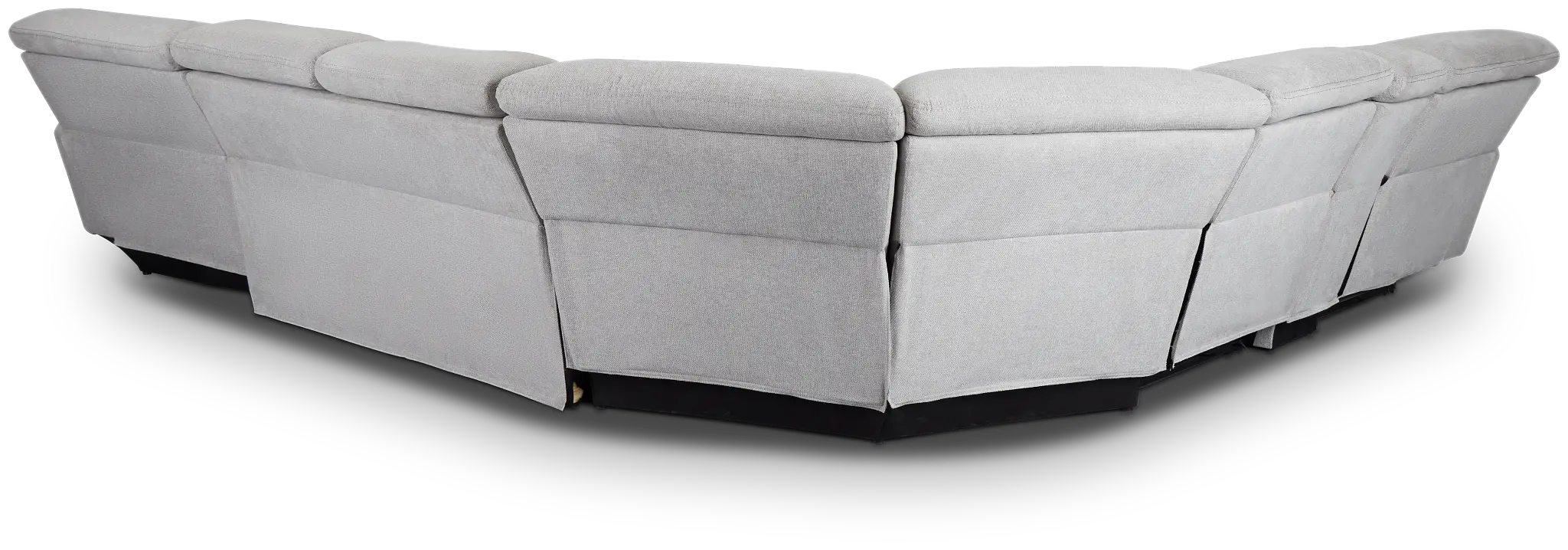 Callum Light Gray Storage Medium Right Triple Power Chaise Sleeper Sectional Callum Light Gray Storage Medium Right Triple Power Chaise Sleeper Sectional