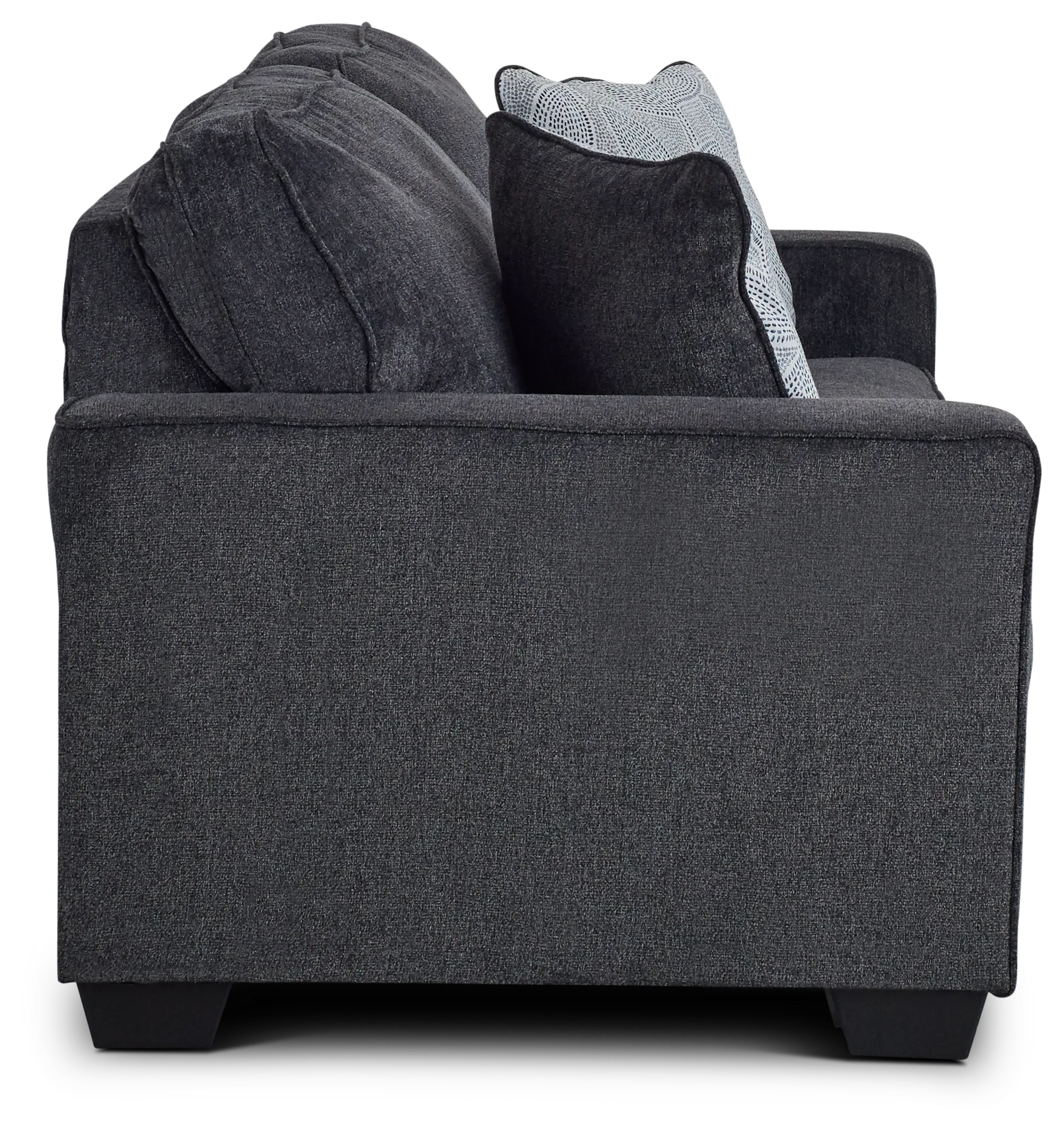 Altari Dark Gray Micro Sofa
