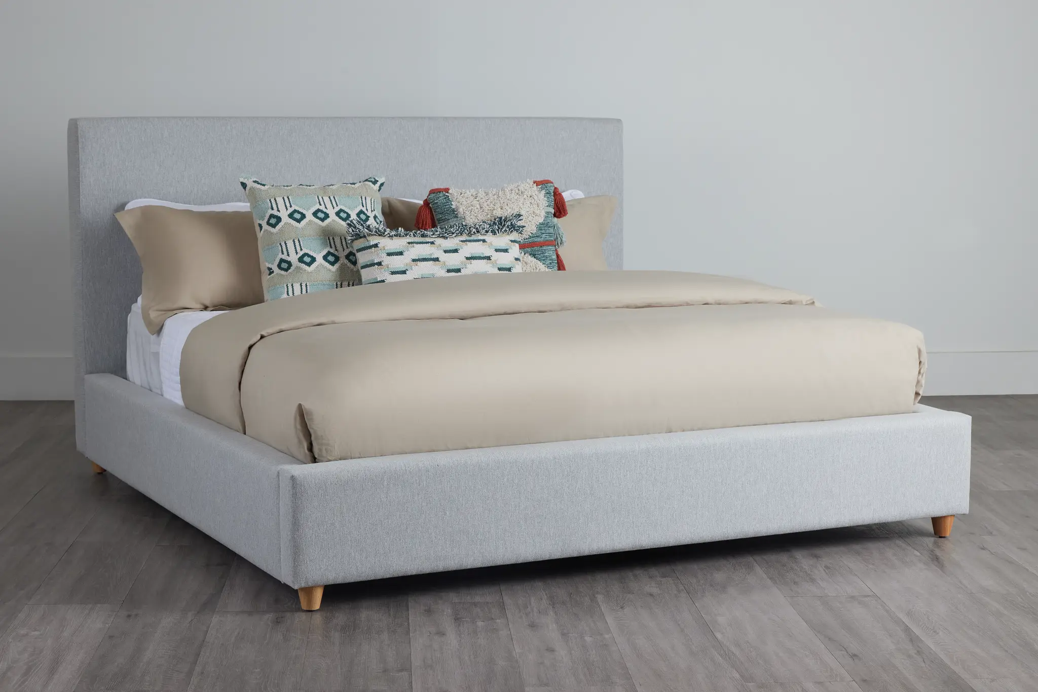 Chelsea Light Gray Uph Platform Bed Chelsea Light Gray Uph Platform Bed