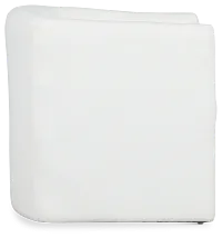 Kalid White Accent Chair