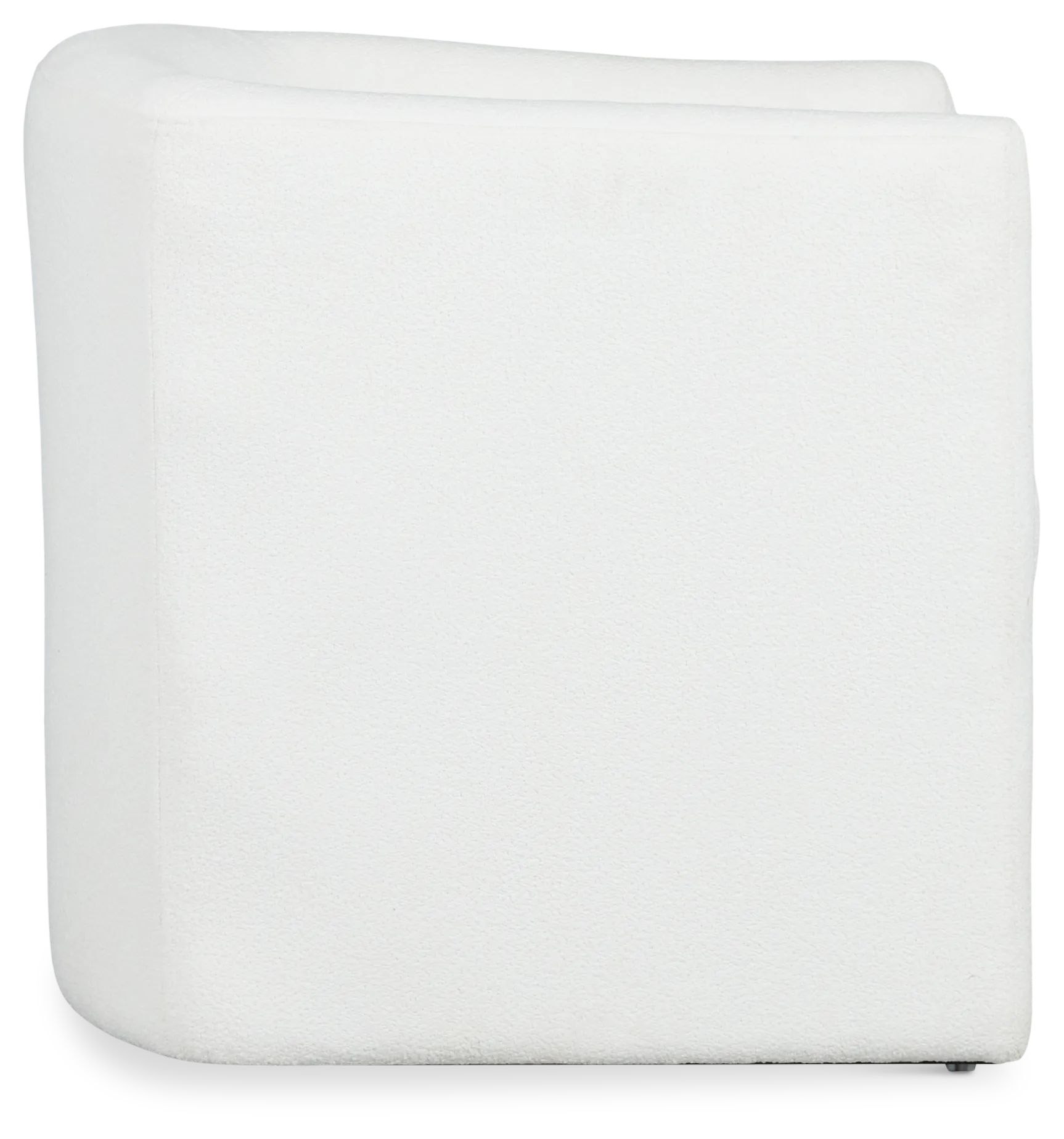 Kalid White Accent Chair