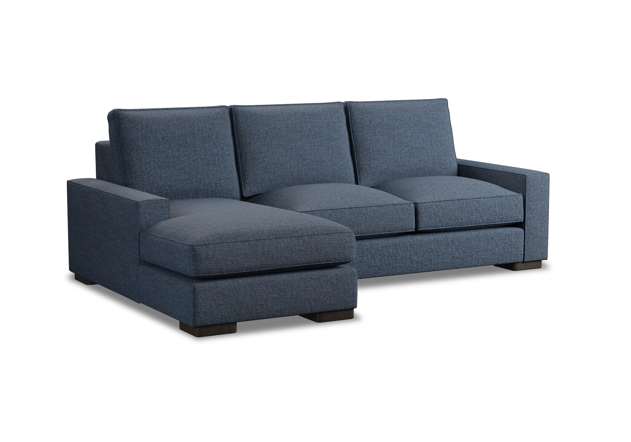 Edgewater Victory Dark Blue Left Chaise Sectional Edgewater Victory Dark Blue Left Chaise Sectional