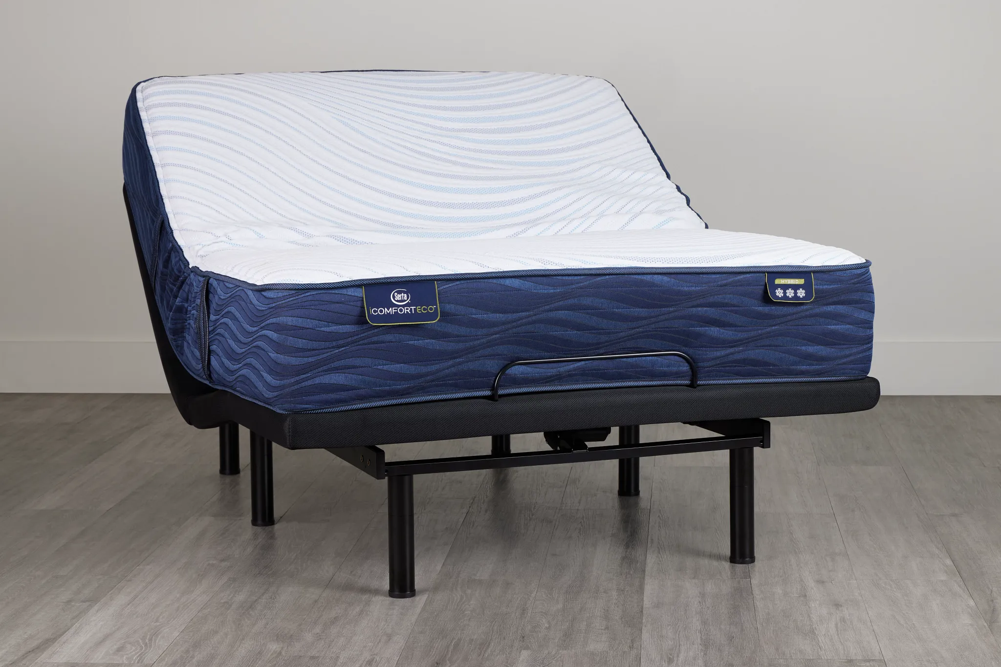 Serta Icomfort Eco S30ltx Medium Deluxe Adjustable Mattress Set