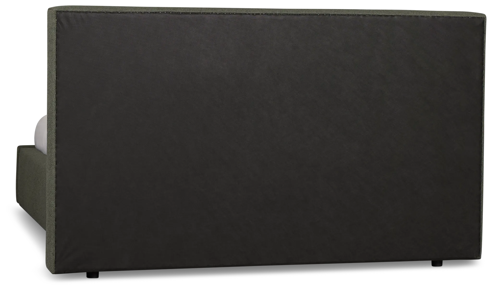 Grayton Sutton Green 44" Upholstered Platform Bed