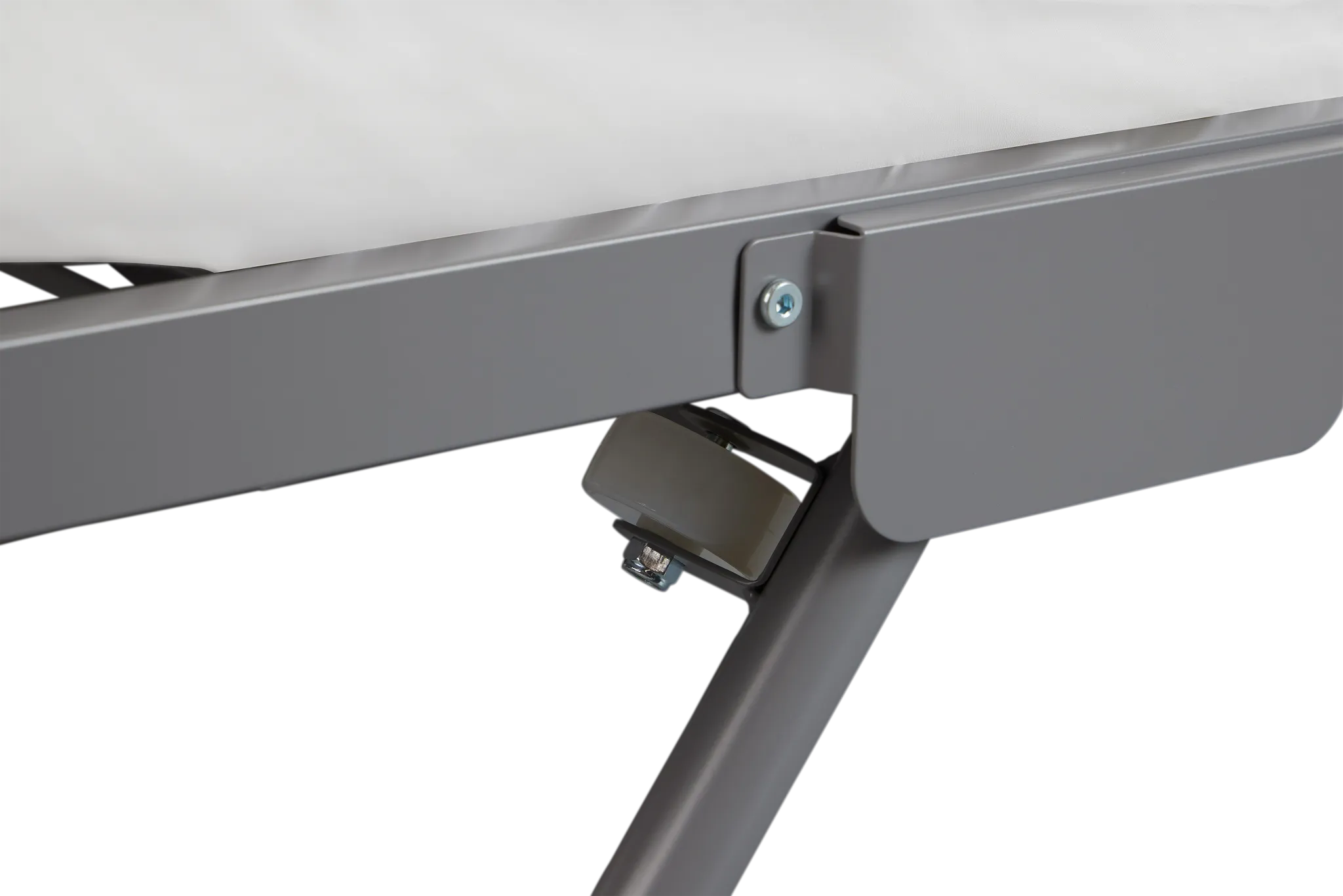 Rory Gray Metal Trundle Daybed