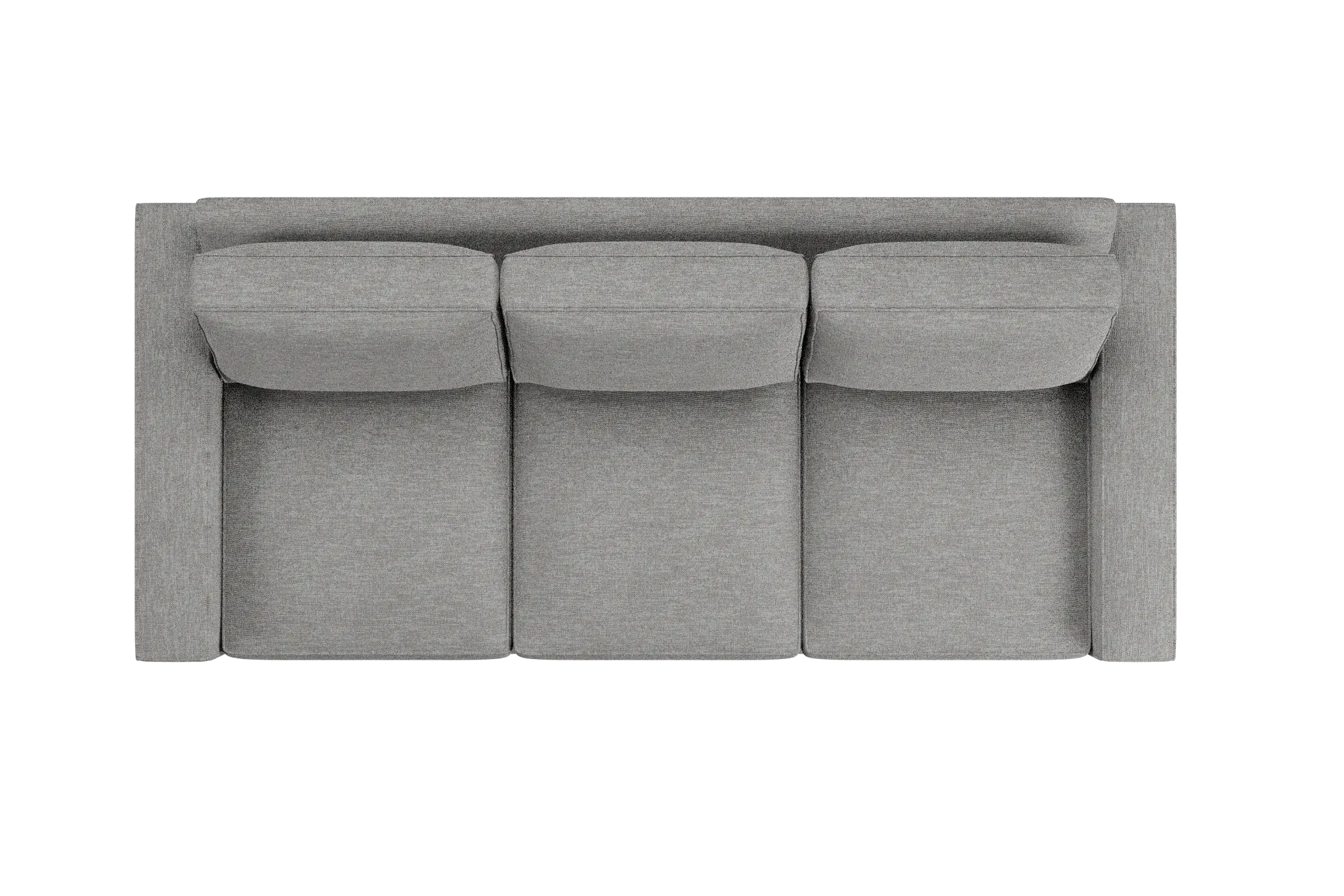 Edgewater Victory Gray 96" Sofa W/ 3 Cushions