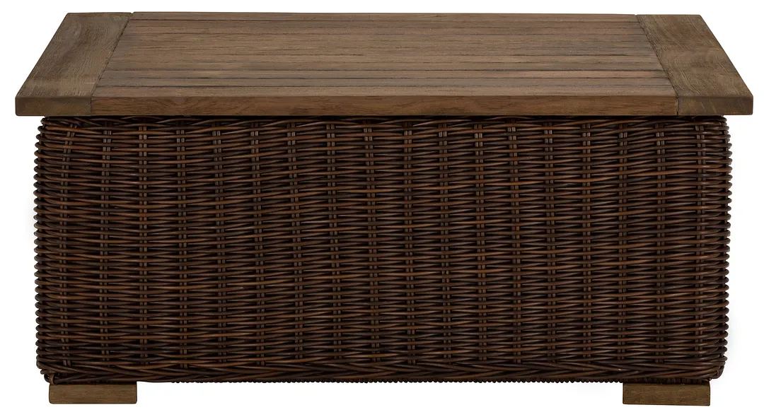 Canyon3 Dark Brown Wood Coffee Table