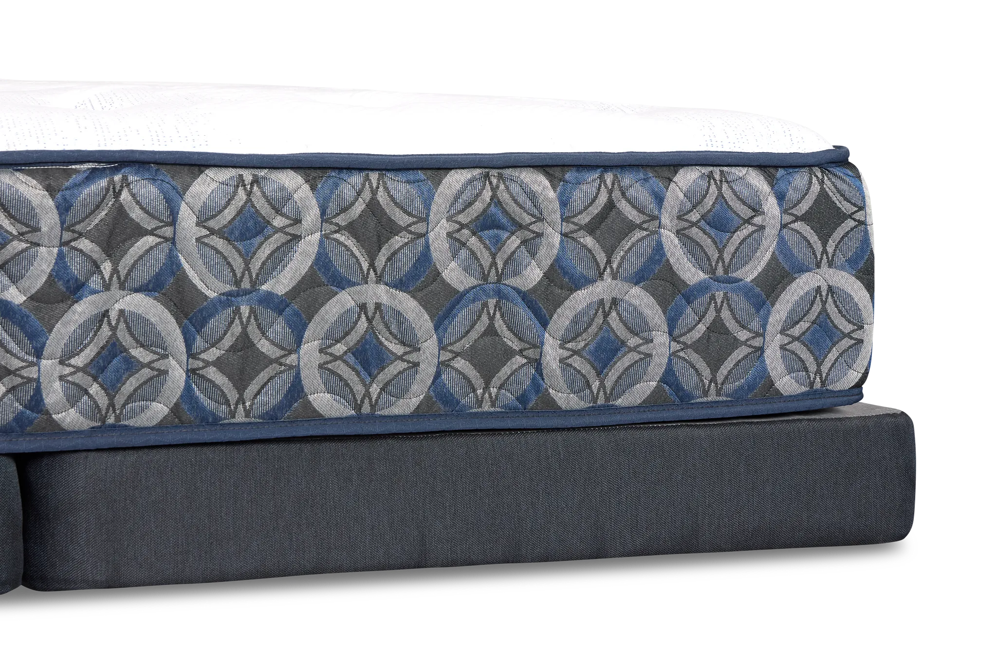 Serta Perfect Sleeper Decatur Street Plush Low-profile Mattress Set