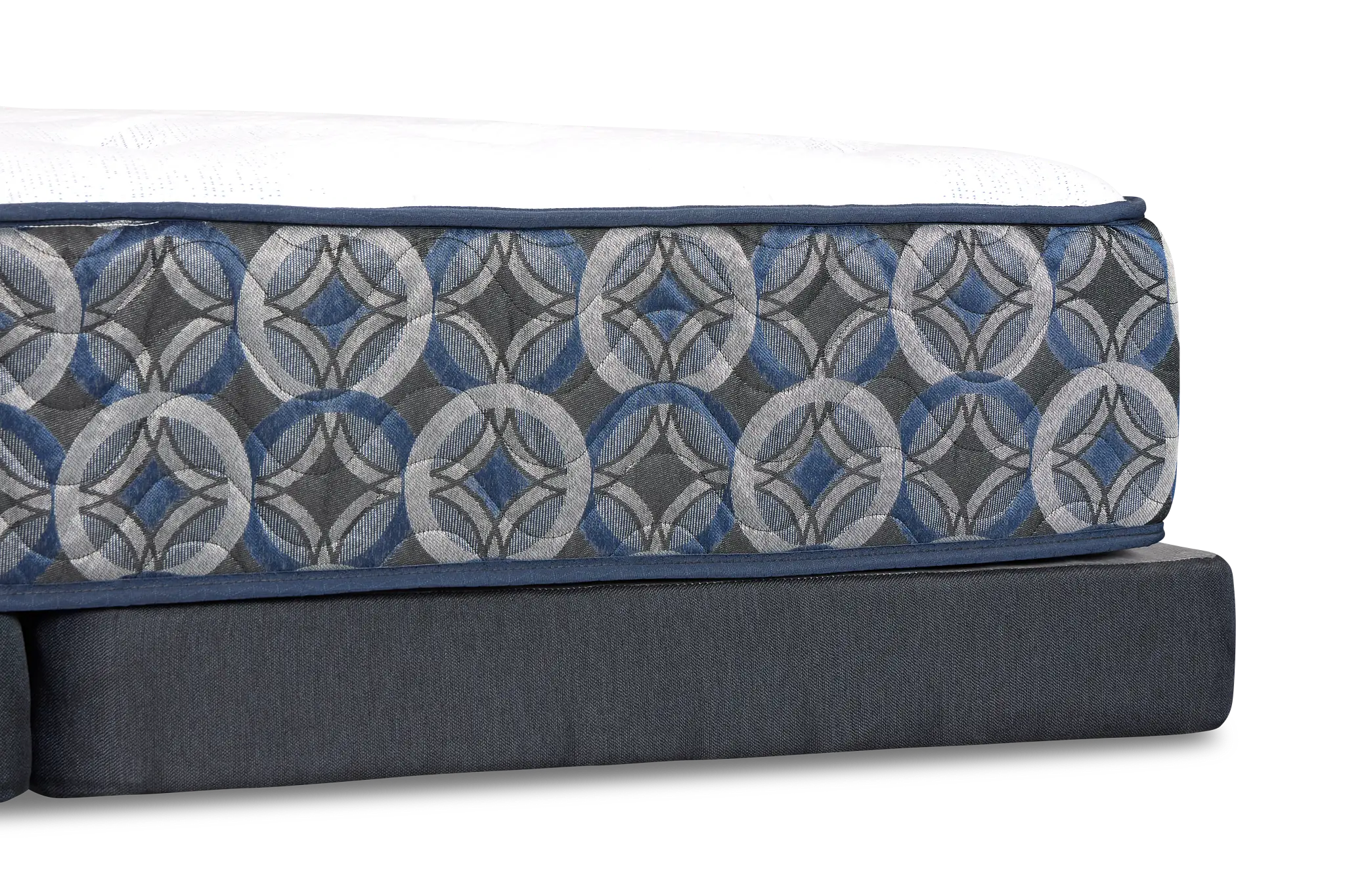 Serta Perfect Sleeper Decatur Street Plush Low-profile Mattress Set Serta Perfect Sleeper Decatur Street Plush Low-profile Mattress Set