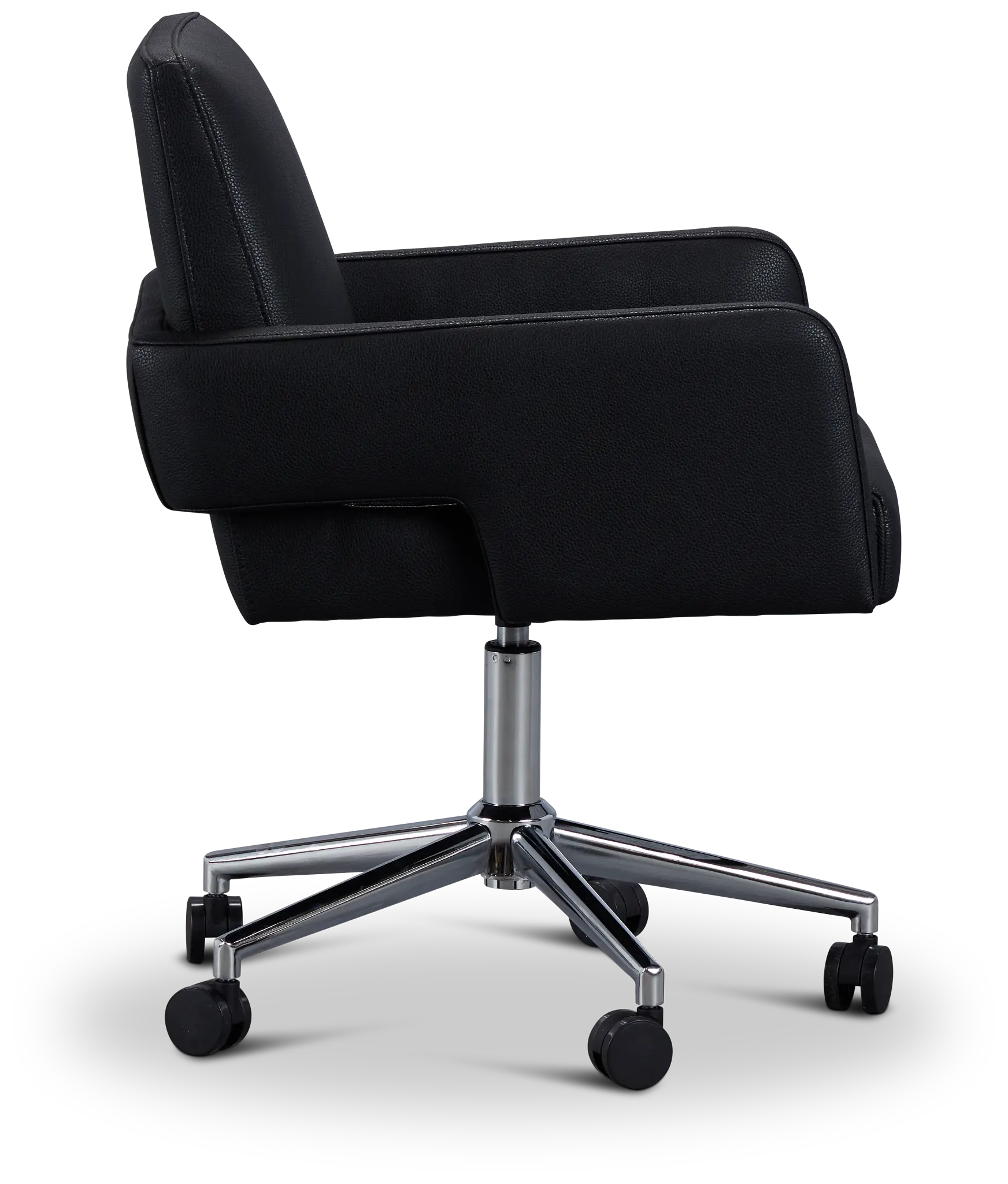 Skye Black Swivel Desk Chair Skye Black Swivel Desk Chair
