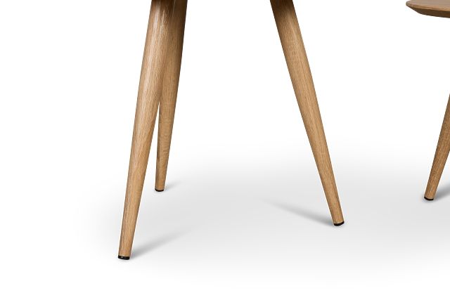 Avon Light Tone Round Bunching End Table