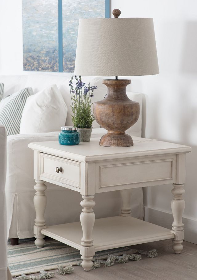 Savannah Ivory End Table (2)