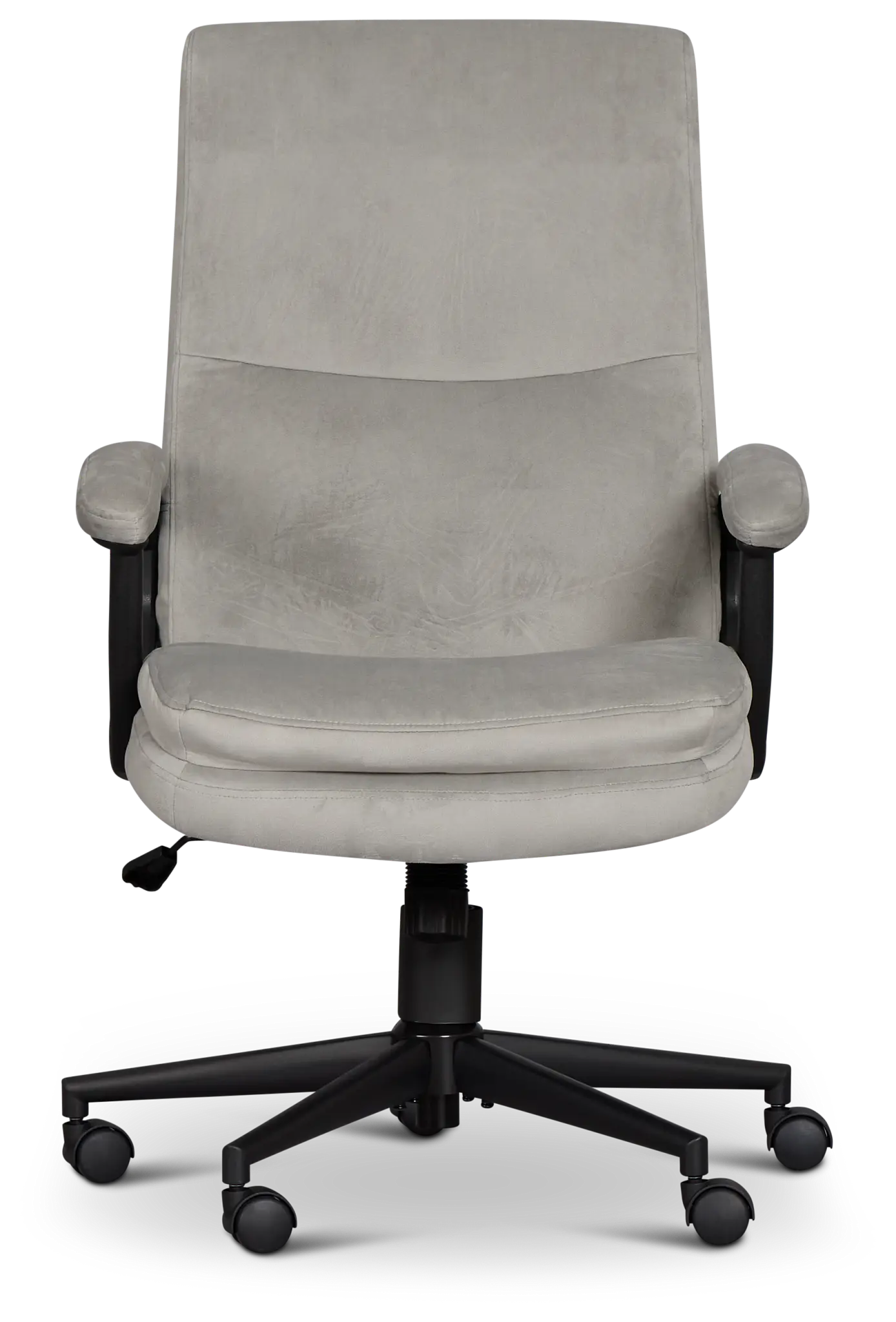 Krista Gray Fabric Upholstered Desk Chair Krista Gray Fabric Upholstered Desk Chair