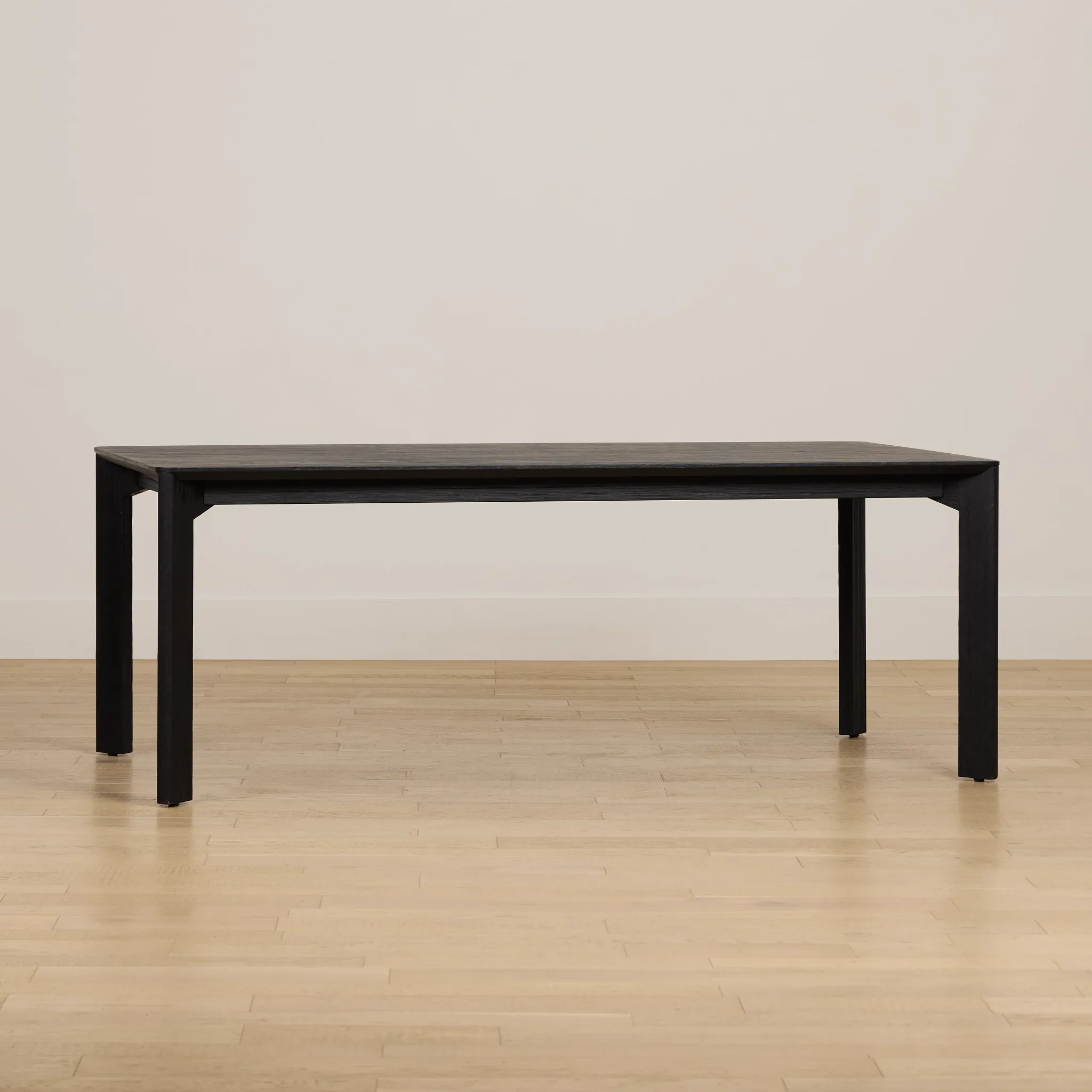 Santorini Black 79" Rectangular Table