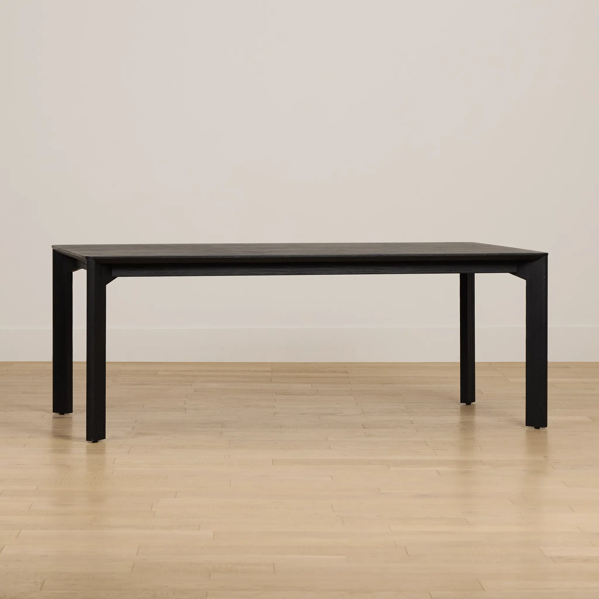 Santorini Black 79" Rectangular Table Santorini Black 79" Rectangular Table