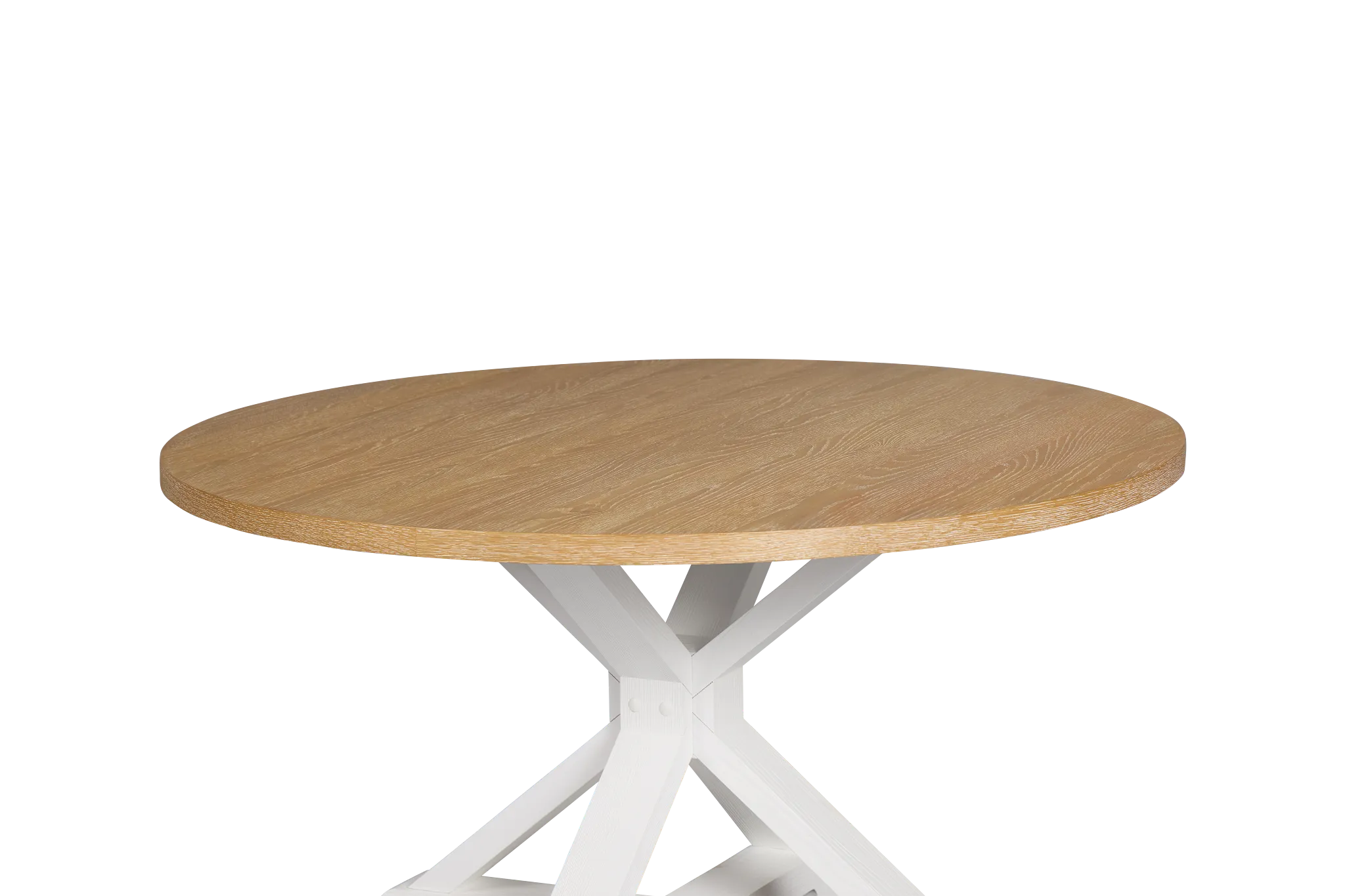 Nantucket Two-tone Pine Round Table