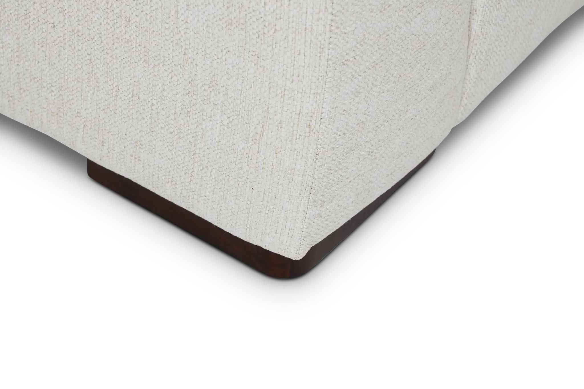 Veronica White Down Right Bumper Sectional Veronica White Down Right Bumper Sectional