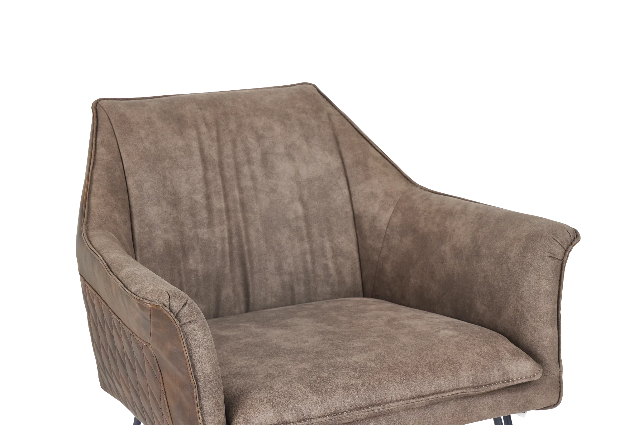 Adalyn Taupe Upholstered Arm Chair