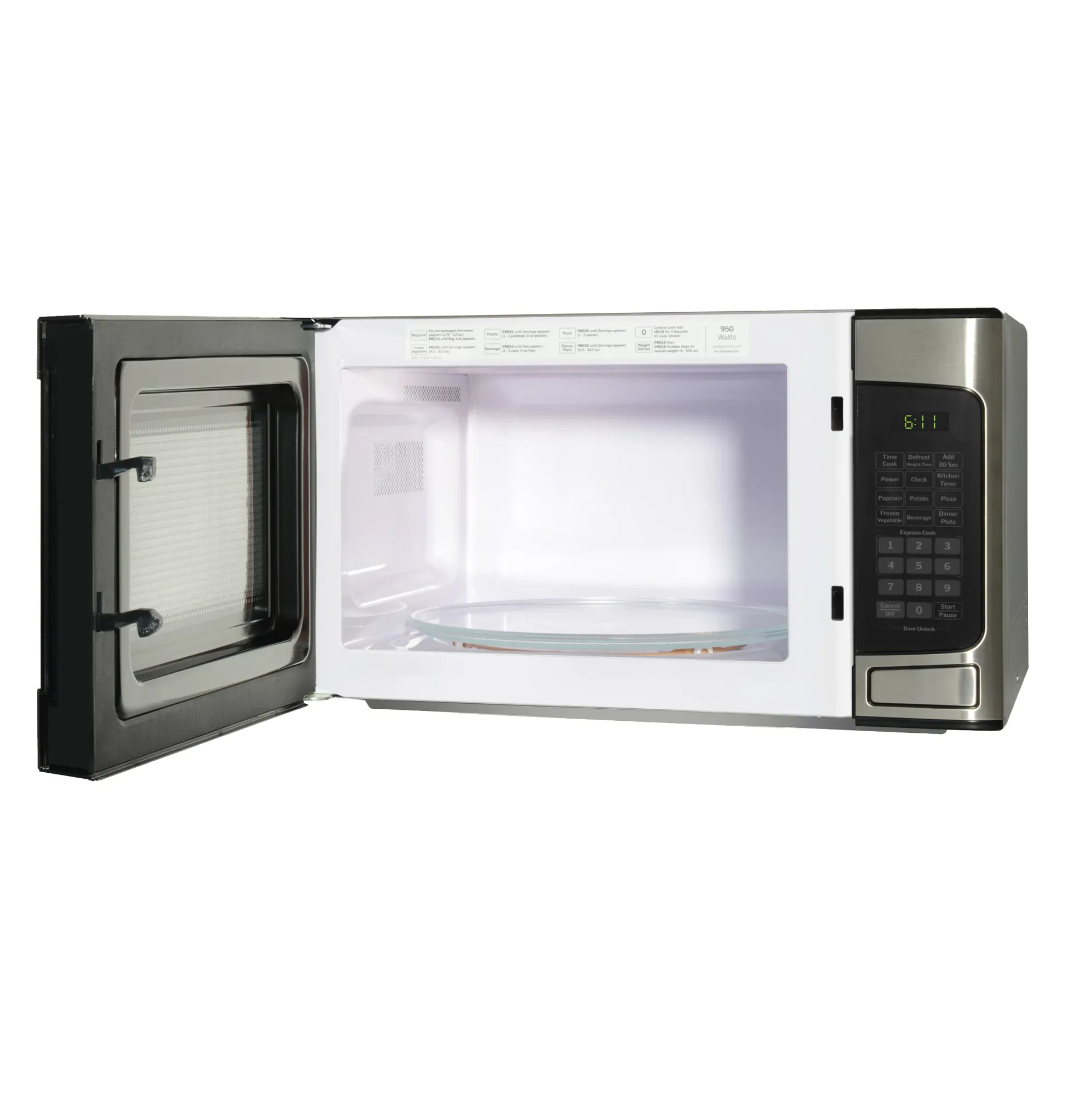 Ge Profile 11 Series Stainless Steel Countertop Microwave