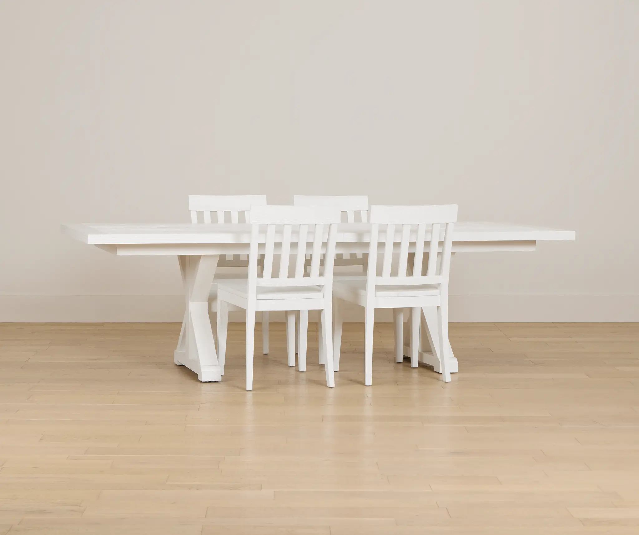 Nantucket Rectangular Table & 4 Wood Chairs Nantucket Rectangular Table & 4 Wood Chairs